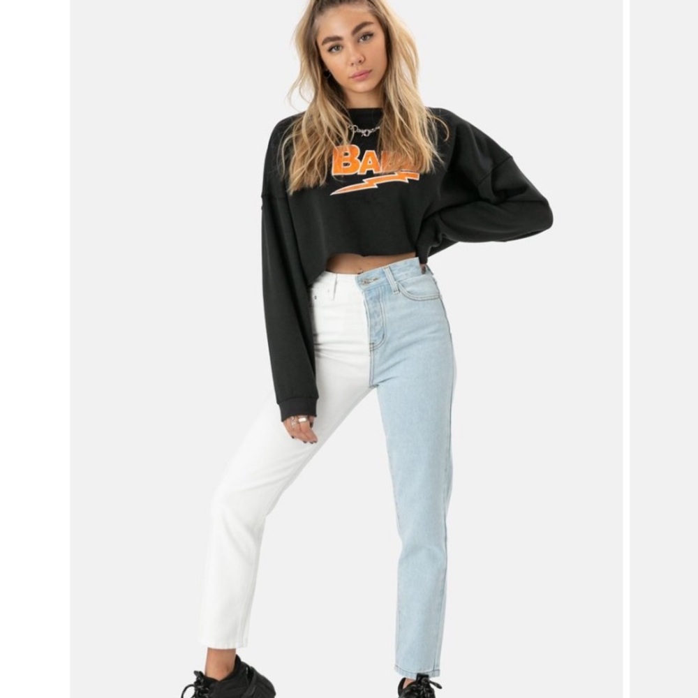 Color Block Jeans